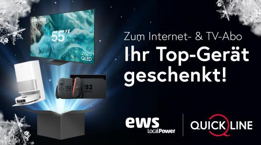 Quickline Kampagne Internet- & TV Kampagne