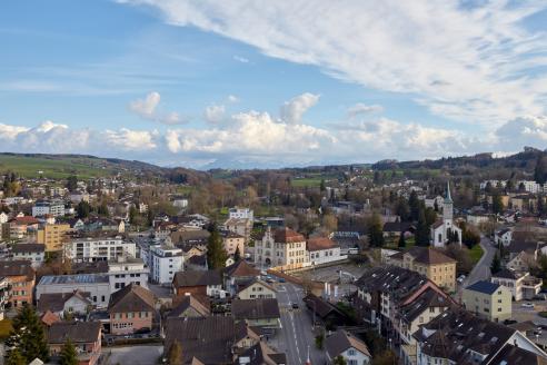 Versorgungsgebiet EWS Energie AG