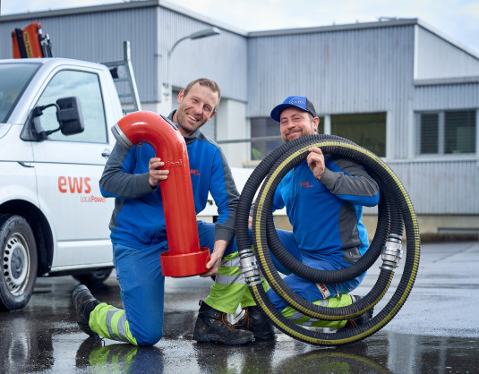 Zehn Jahre im Einsatz für sauberes Trinkwasser, Tobias Keller und Renato Muff