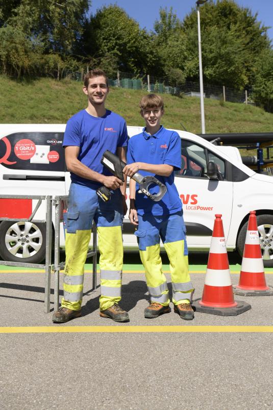 Junge Talente am Werk