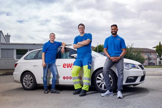 Christopher Süsstrunk, Thomas Brechbühl, Kevinraj Kanthan