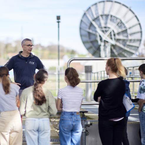 ARA Fuehrung Schulklasse