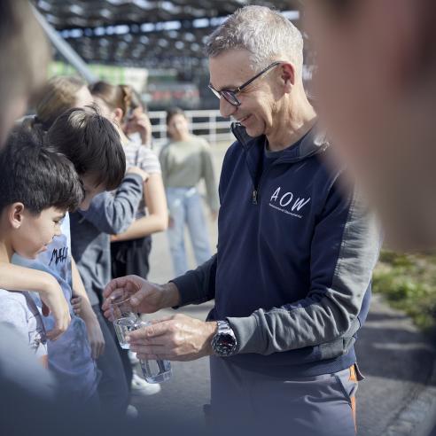ARA Fuehrung Schulklasse